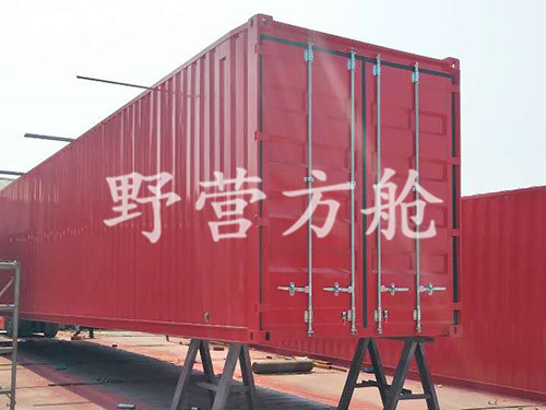 在搭設配電集裝箱過程中,應采取的措施