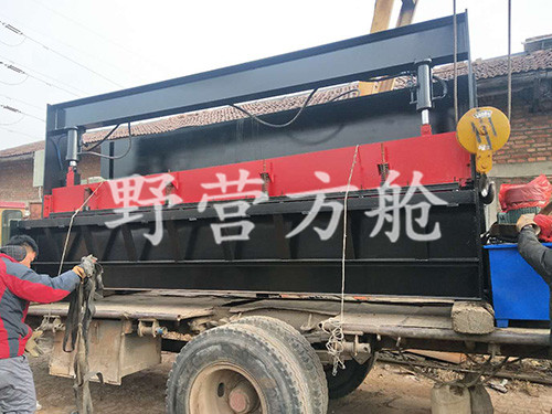 集裝箱預制艙的現場裝箱作業通常